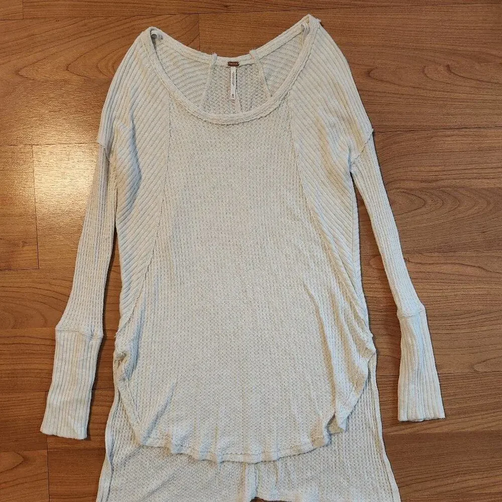 FREE PEOPLE VENTURA Raglan Thermal Top || EUC || sz  XS